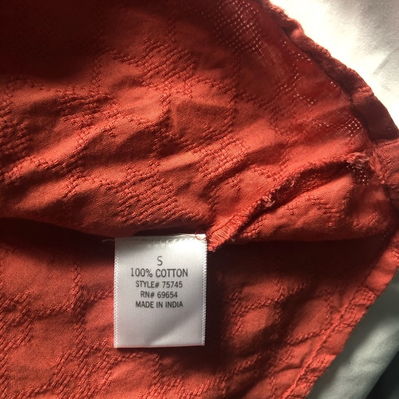 Blue Rain Off the ShoulderTop - Picture 6 of 6